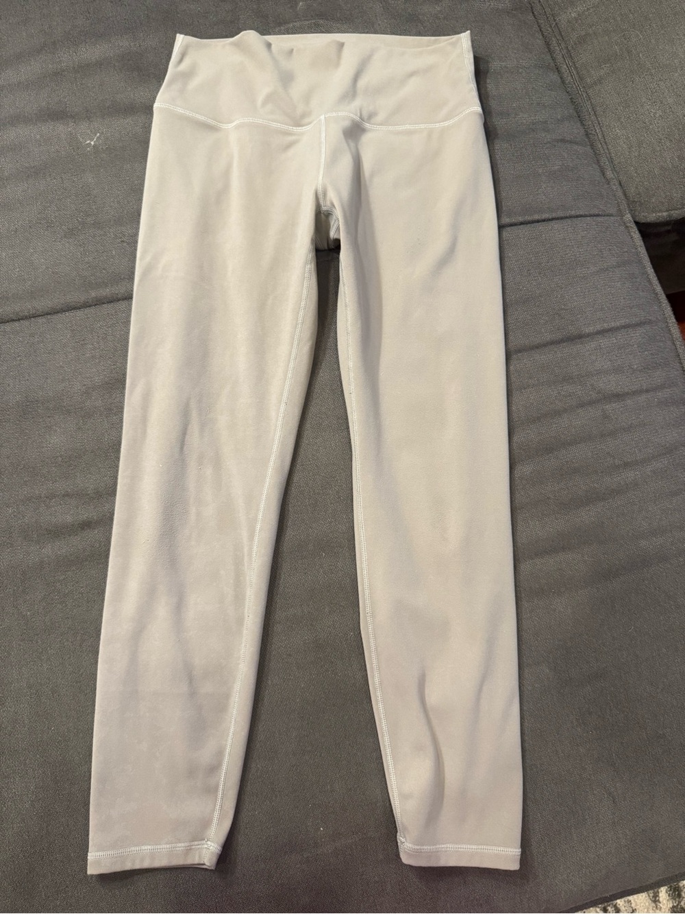 ZYIA Grey Luxe Hi-rise 7/8 length athletic leggings